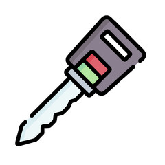 car key with remote control