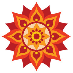 Traditional Indian Mandala Art: Intricate Vector Illustrations