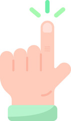 finger point click hands gesture tap