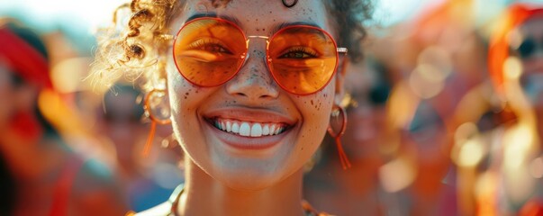 Fans engaging in community sports events, activity, fun