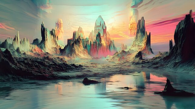 Neuromorphic Computer Dreams Cerebral Landscapes of Intelligence Imagination