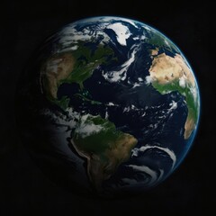 Earth, Civilization, Light, Glow, Radiation, Planet, Space, Universe, Continents, Land, Water, Seas, Cities