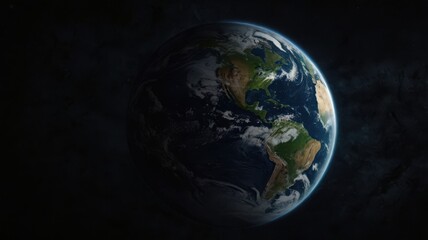 Earth, Civilization, Light, Glow, Radiation, Planet, Space, Universe, Continents, Land, Water, Seas, Cities
