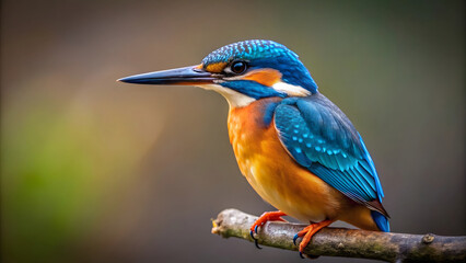 kingfisher on the branch