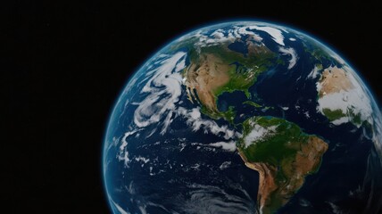 Fototapeta premium Earth, Civilization, Light, Glow, Radiation, Planet, Space, Universe, Continents, Land, Water, Seas, Cities