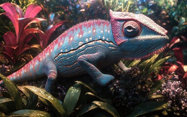 Fototapeta premium chameleon