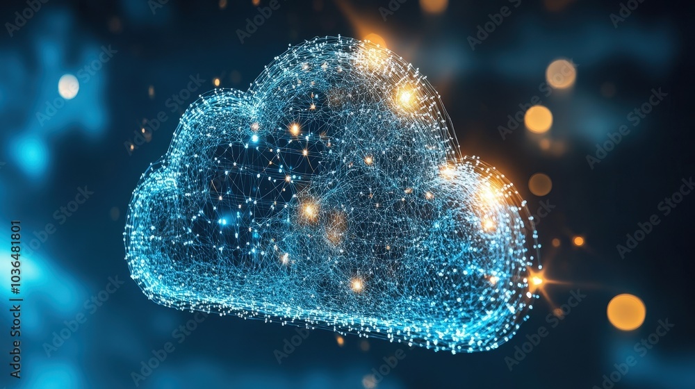 Poster cloud computing is a key enabler of digital transformation, allowing businesses to scale operations,