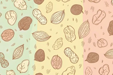 seamless pattern with eggs