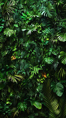 abstract green leaf texture, tropical leaf foliage nature dark green background
