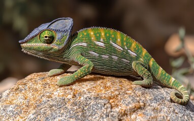 Obraz premium chameleon