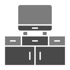 Tv Table Icon