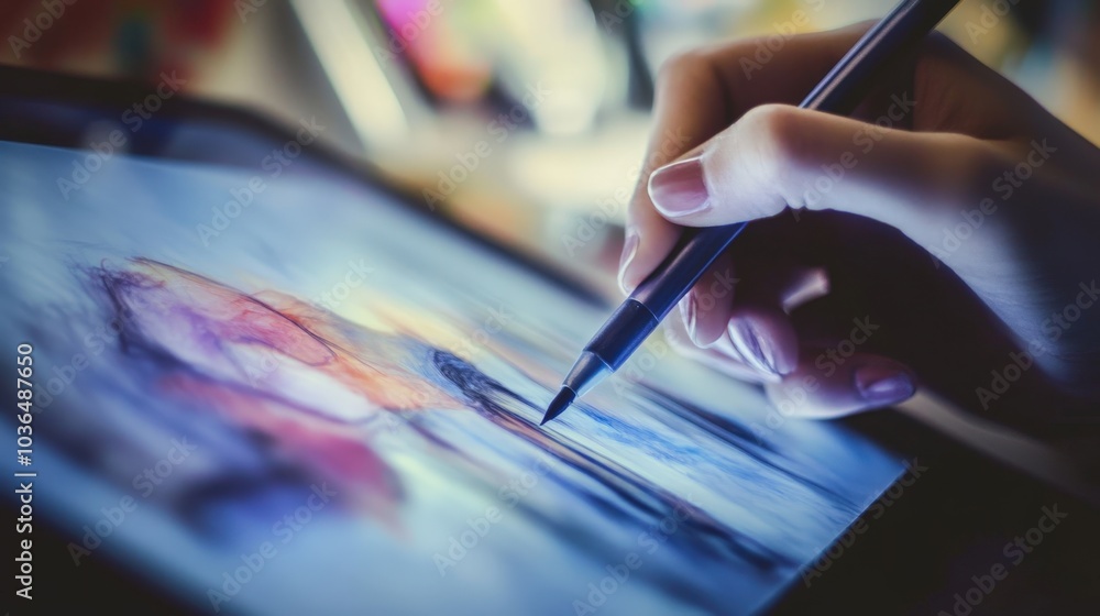 Poster consider the tools you use for digital art creation