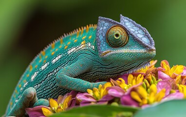 Fototapeta premium chameleon