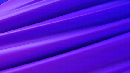 Twisted flat and pop-like curves in purple and blue, featuring modern and elegant artistic 3D rendering of an abstract background with a sense of luxury.