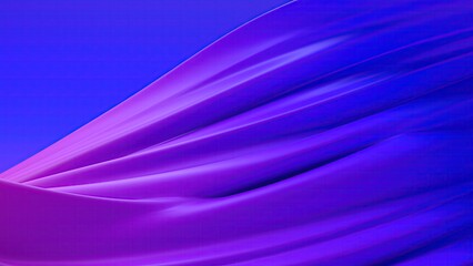 An elegant and modern 3D rendering of an abstract background featuring twisted flat and pop curves in purple and blue, representing the artistic quality of contemporary art.