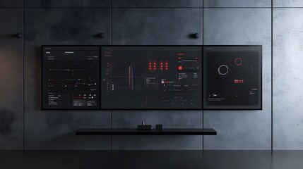 Fototapeta premium touchscreen interface.