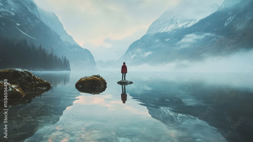 Poster discuss the balance between simplicity and complexity in backgrounds.