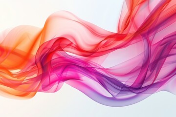 Abstract Colorful Swirling Smoke-Like Texture
