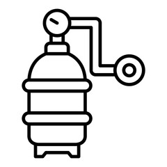 Oxygen Tank Icon