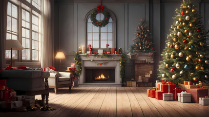 christmas, christmas tree, background 2024,2025,New Year,Festival,Postcard Type 26