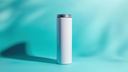 Simple Matte Finish Tumbler on Colorful Background