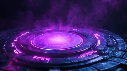 Obraz premium Futuristic Technology Background