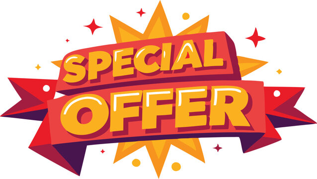 Special Offer Banner Design Sale Discount