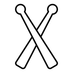 Drumsticks Icon