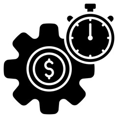 Efficiency  Icon Element For Design