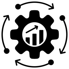 Optimization  Icon Element For Design
