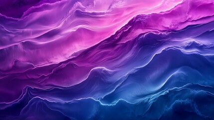 Abstract wave pattern in vibrant purple and blue for beauty design resources