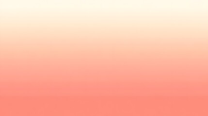 Minimalist gradient with soft edges in shades of coral and beige for beauty use