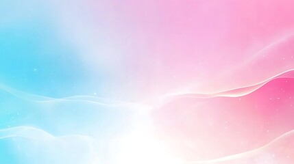 Gradient background with smooth transitions from blue to pink for beauty design resources
