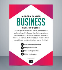 Vector Brochure Flyer design Layout template