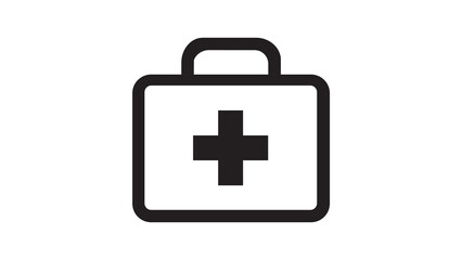 Obraz premium medical bag icon