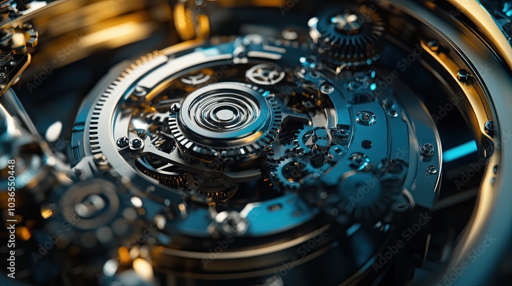 Aufkleber gears rotating in sync, showcasing the detailed mechanics behind engineering solutions and mechanica