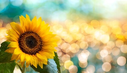 Obraz premium beautiful sunflower background