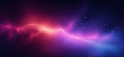 Fototapeta premium Ultra Realistic Night Sky Dark Blue Purple Gradient Glowing Lights Ethereal Atmosphere High Resolution