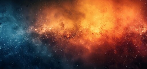 Naklejka premium Grainy Gradient Background Abstract Colorful Glowing Wave Textured Dark Blue Pink Yellow Black Retro Futuristic Header Poster Design