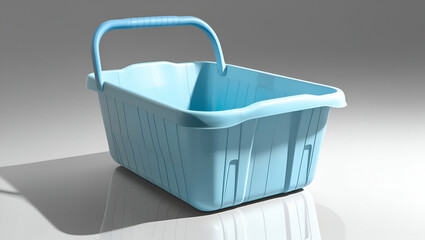 Plastic shopping basket transparent background , blue basket, blue shopping basket, tokry,grocery 