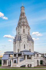 Obraz premium Church of the Ascension in Kolomenskoye, Moscow, Russia