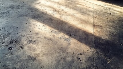 Detailed Photograph of a Concrete Floor with Textured Surface