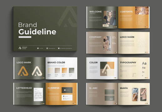 Brand Guideline Layout