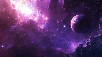 3D cartoon depiction of planets and galaxies sci fi wallpaper The allure of deep space Billions of galaxies in the cosmos cosmic art backdrop 3D render