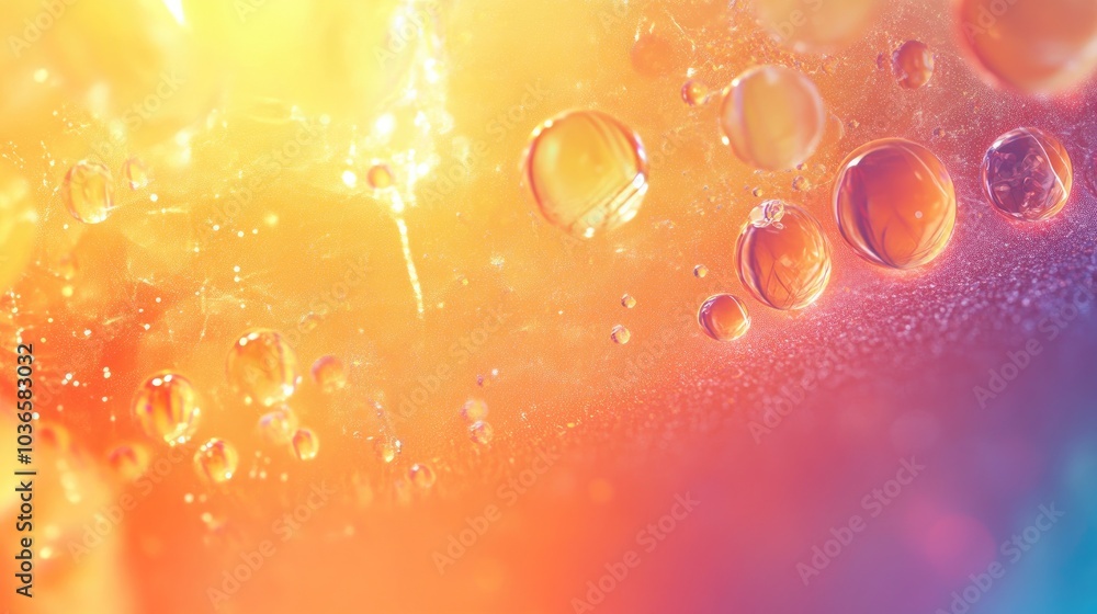 Poster isolated sol file on an abstract background