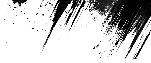 Vector black and white with grunge style, scratch and texture elements for design.
