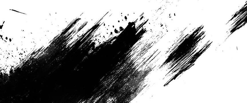 Vector black and white with grunge style, scratch and texture elements for design.