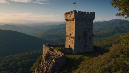 The archer tower serves as a cultural treasure, showcasing the history of the region