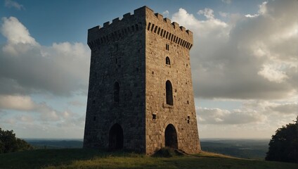 The archer tower serves as a gathering place for local events and festivals