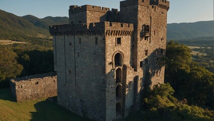 The archer tower invites exploration of its fascinating history